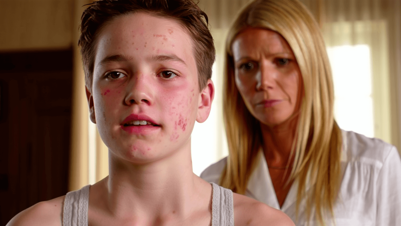 Apple Martin Gives an Unfiltered Look at Her Acne That Mom Gwyneth Paltrow Tried to Solve with 'All of Her Super Goop-y People'