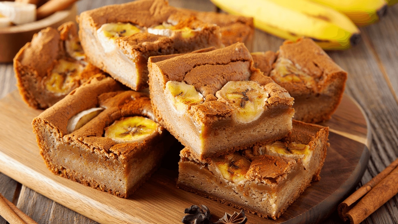 Banana Bread Blondies