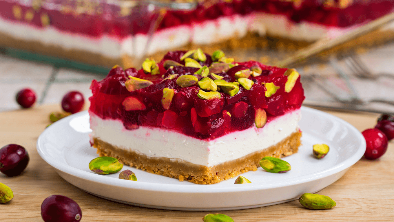Cranberry Pistachio Lasagna