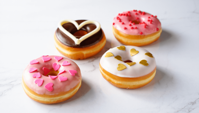 Krispy Kreme Launches New Love-Themed Collection of Doughnuts, Just in Time for Valentine