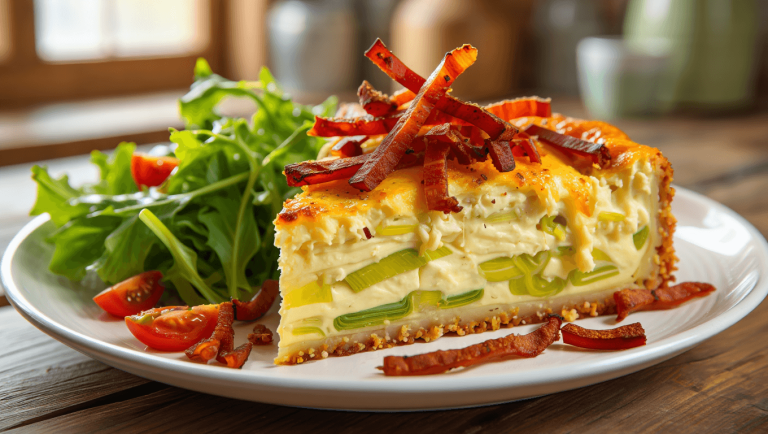 SponsoriséCe flan de poireaux aux allumettes végé est le plat simple et réconfortant qu’on adore le soir