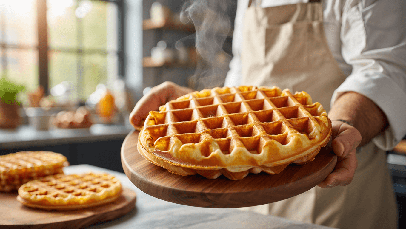 Oubliez la levure ! Découvrez la méthode révolutionnaire de Christophe Michalak pour des gaufres aériennes