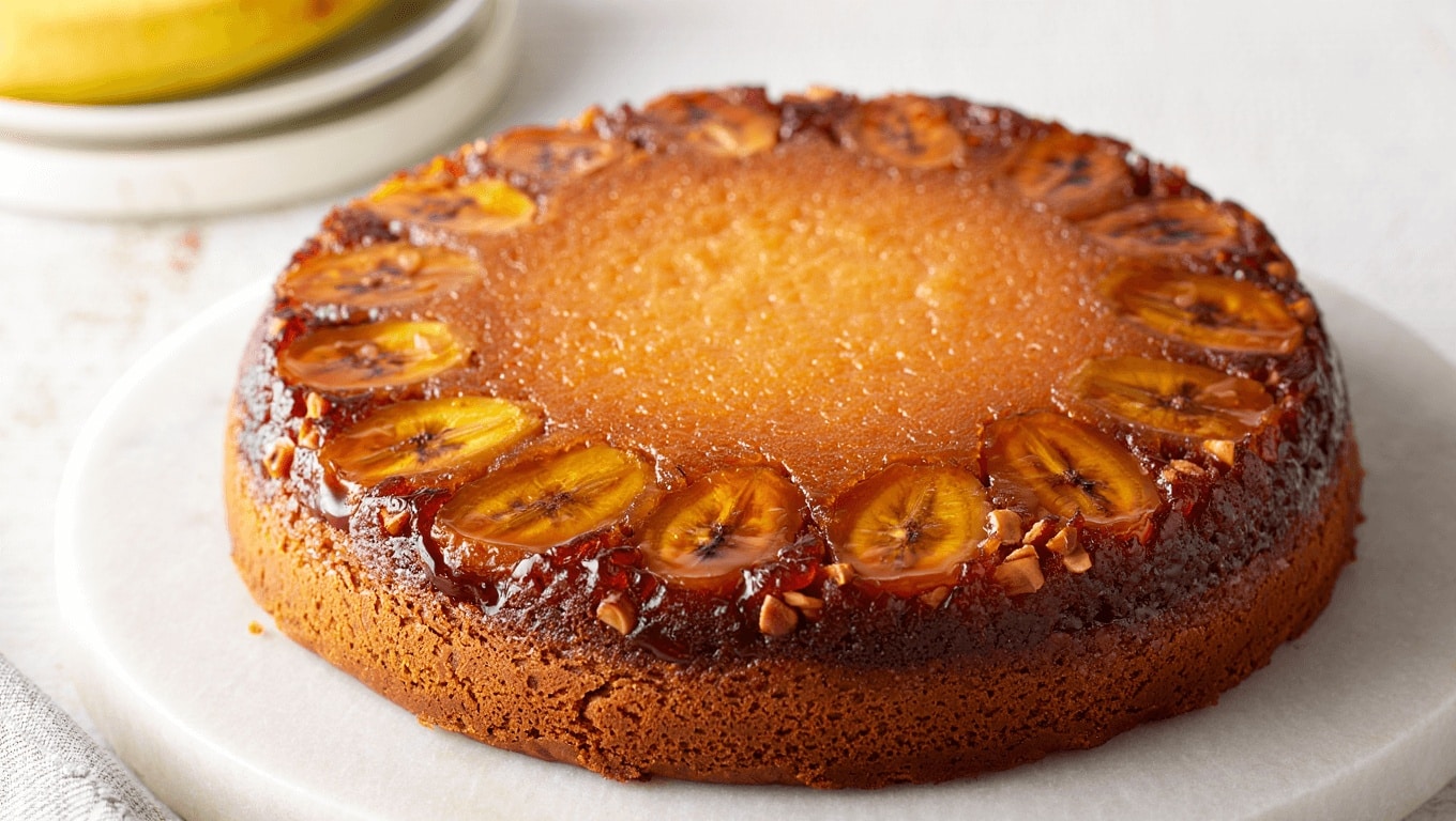 Banana Upside Down Cake