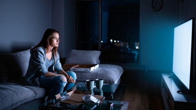 Frequent Binge-Watching Associated with Loneliness. Here's Why