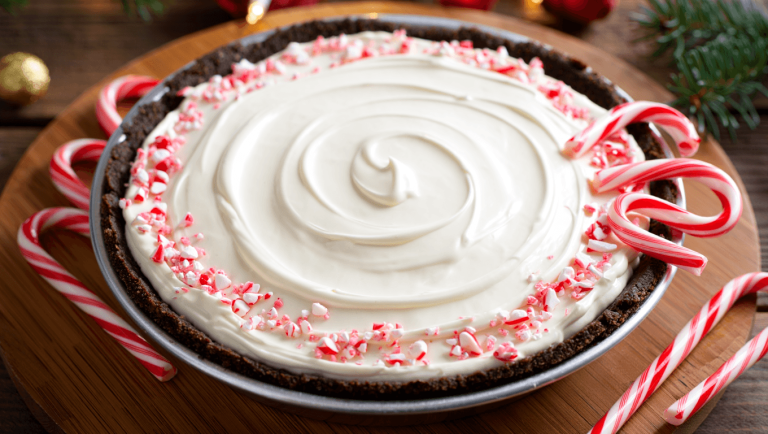Candy Cane Pie
