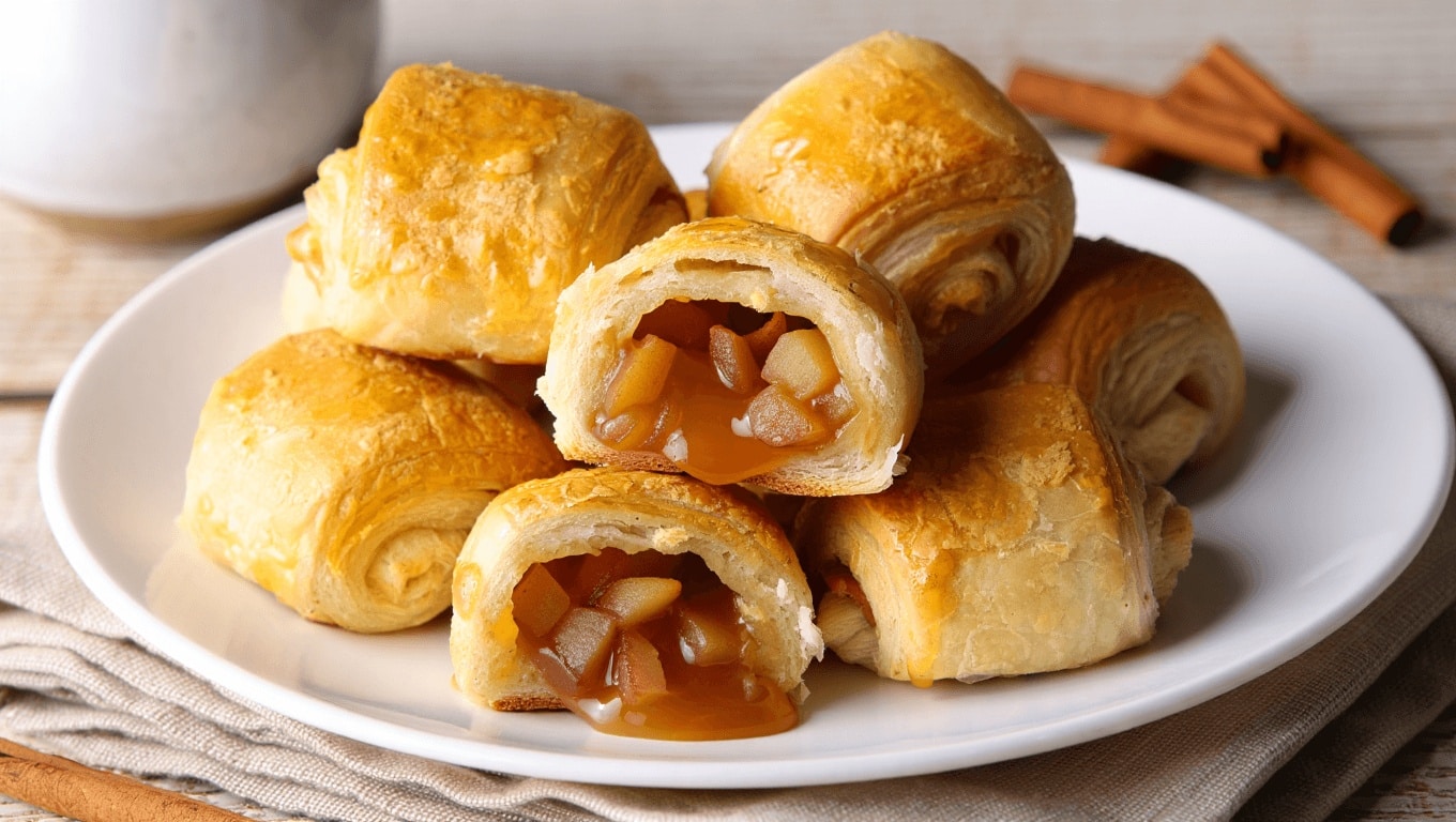 Caramel Apple Pie Bombs