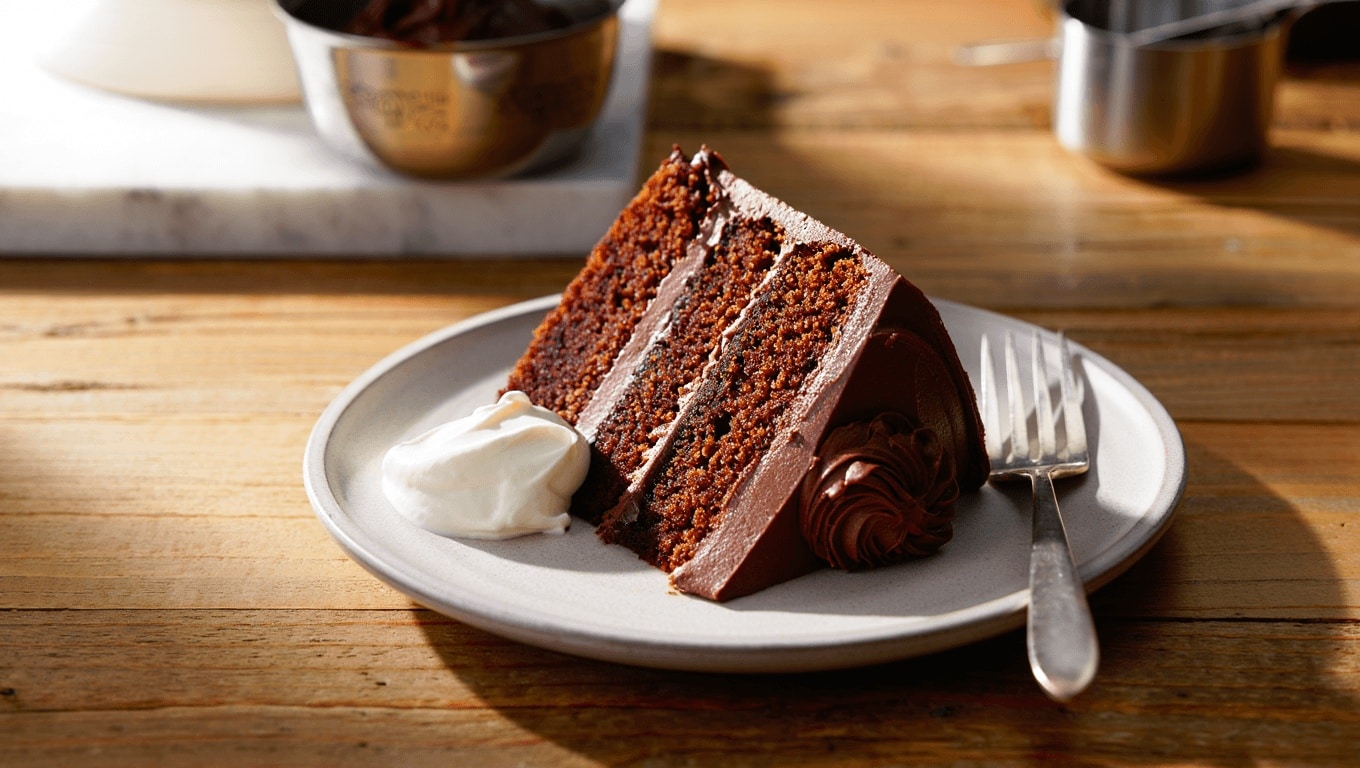 Old Fashioned Chocolate Cake