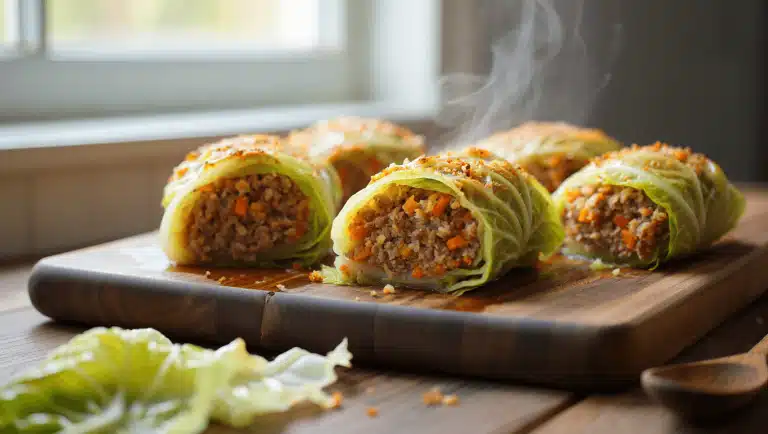 Chou farci au four (pour faire aimer ce légume à tout le monde !)