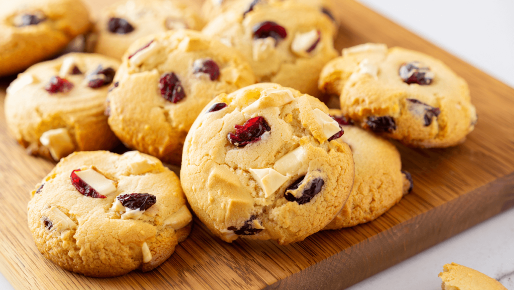 White Chocolate Cranberry Cookies