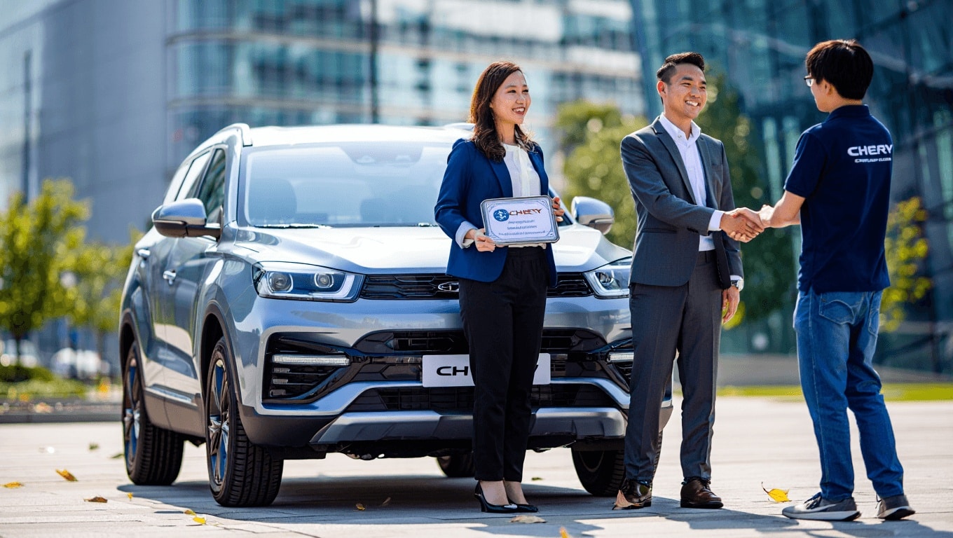 Chinese car brand secures major partnership as Chery predicts 'long-term success' in UK