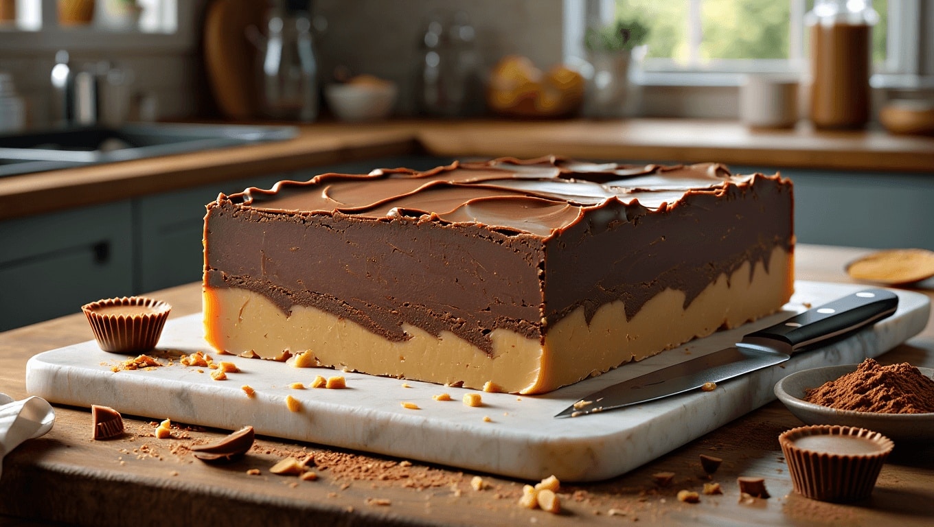 Chocolate Peanut Butter Fudge