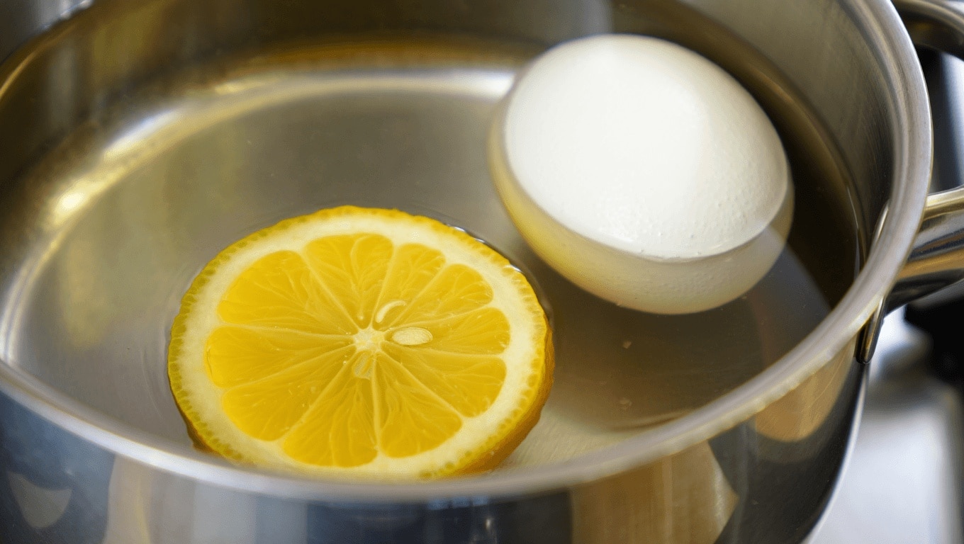 Pourquoi vous devriez toujours ajouter une rondelle de citron dans l'eau de vos œufs