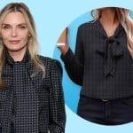 Michelle Pfeiffer’s Smart Blouse Is Similar to This $27 Top Shoppers Say Is ‘Just as Nice as the Department Store’
