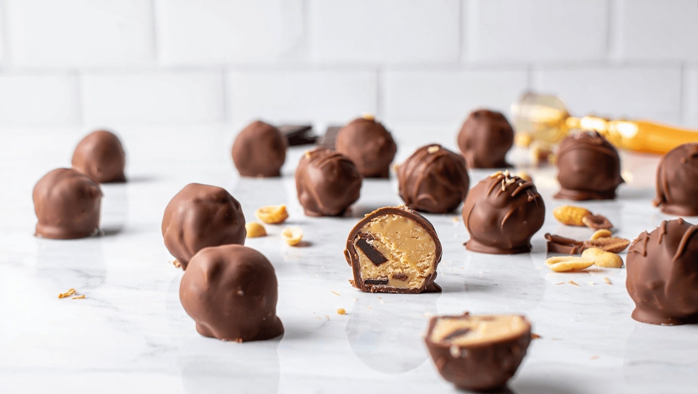 Peanut Butter Cheesecake Truffles
