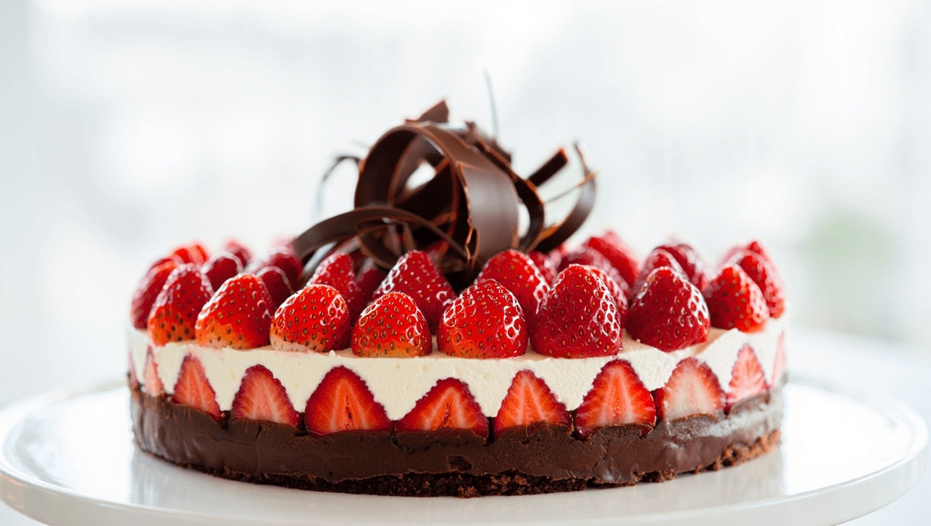 Strawberry Chocolate Cake