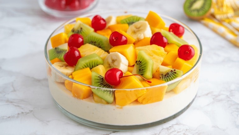 Tropical Cheesecake Fruit Salad