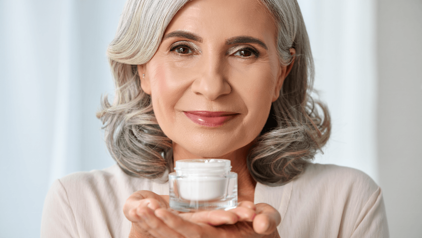 'I'm 74 and often get asked why my skin looks so good - I've been using the same product for years'