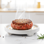 Comment cuire un steak haché au air fryer?