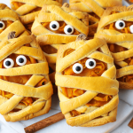 Mummy Pumpkin Cookies
