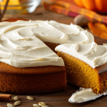 Pumpkin Poke Cake
