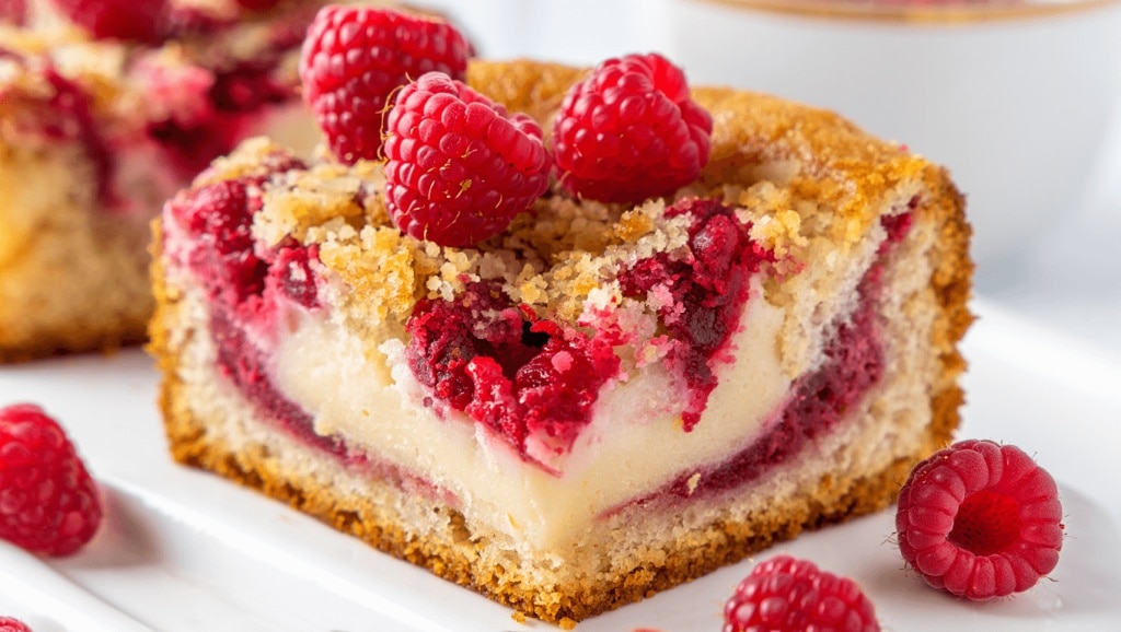 Raspberry Cream Cheese Coffee Cake