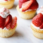 Strawberry Shortcake Cupcakes