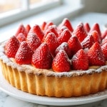Tarte aux fraises : la recette simplissime de Christophe Michalak sans poche ni douille