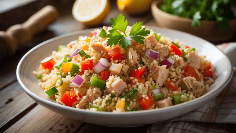 On a enfin trouvé la recette de salade parfaite à faire avec une simple boîte de thon