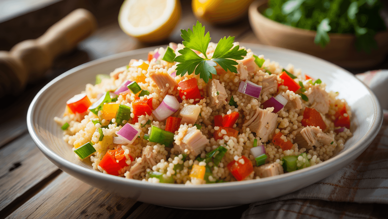 On a enfin trouvé la recette de salade parfaite à faire avec une simple boîte de thon