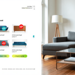 Home decor and furniture closeout deals, items starting at $40