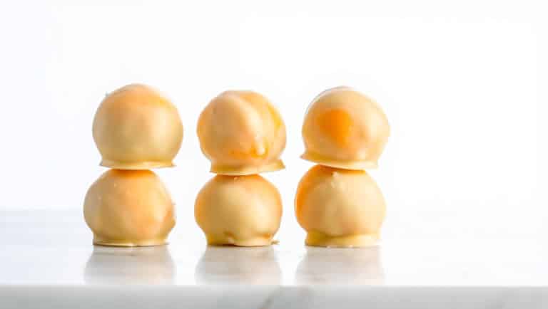 White Chocolate Orange Creamsicle Truffles