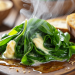 Oublier le pesto ! Voici une manière pour savourer l'ail des ours avec seulement du beurre et du pain