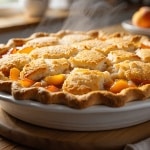 Super Easy Peach Cobbler