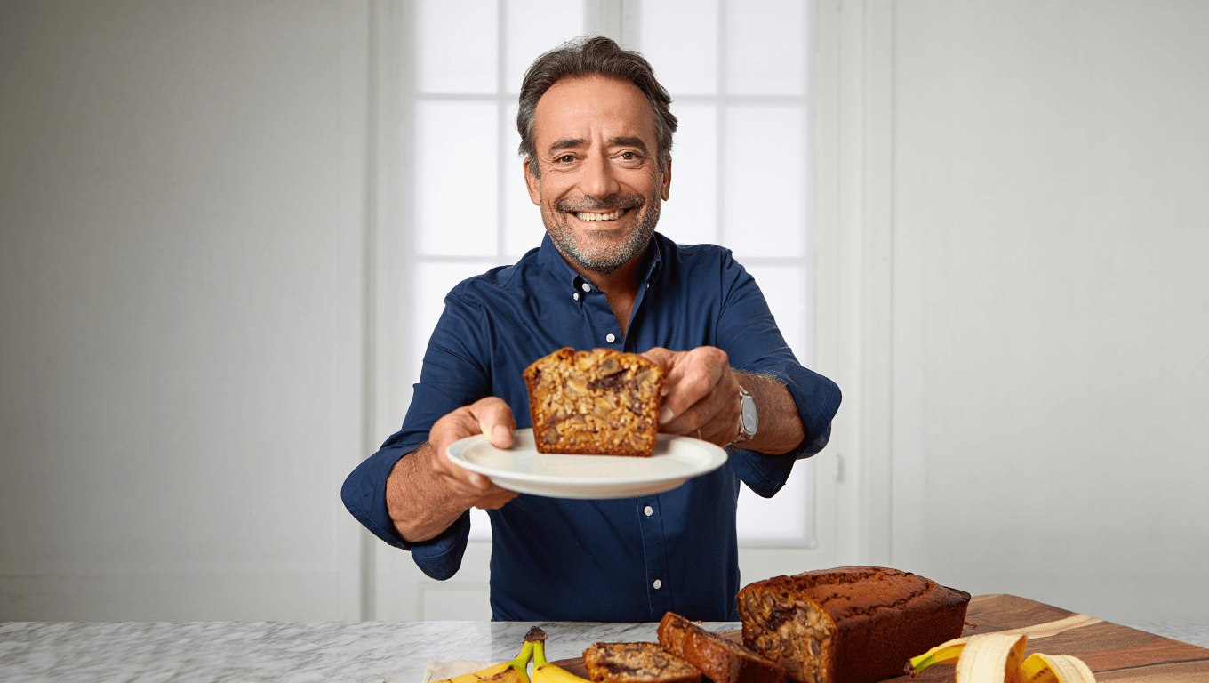 “Le meilleur que j’ai jamais goûté” : François-Régis Gaudry a trouvé le banana bread parfait, il livre la recette