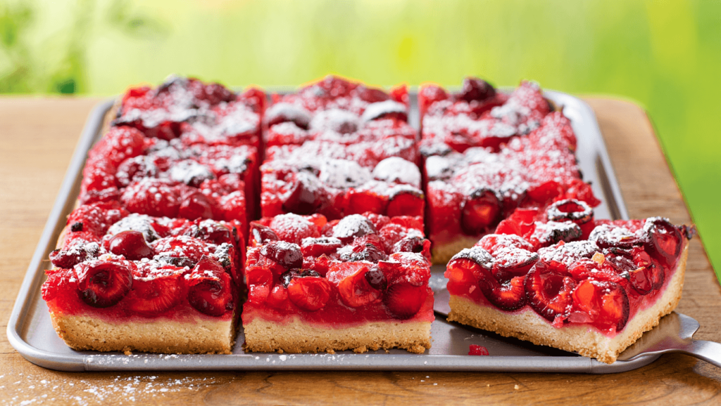 Easy Cherry Bars