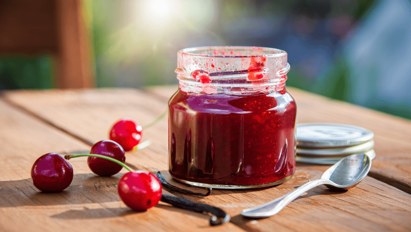 Confiture de cerises : notre recette infaillible pour obtenir une texture parfaite