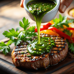 Sauce chimichurri : la recette et les astuces du chef Simon Auscher pour un résultat qui va sublimer vos plats