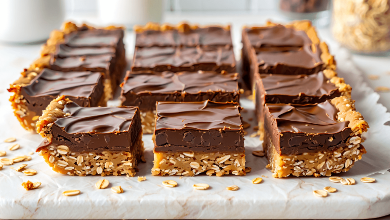 Chocolate Oatmeal Bars