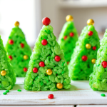 Christmas Tree Krispie Treats