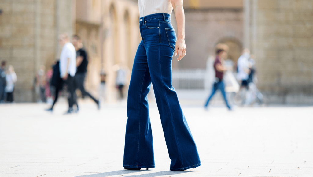 Drew Barrymore’s Retro (but Trendy!) Flare Jeans Are from a Taylor Swift-Worn Brand — They Make Legs Look Miles Long