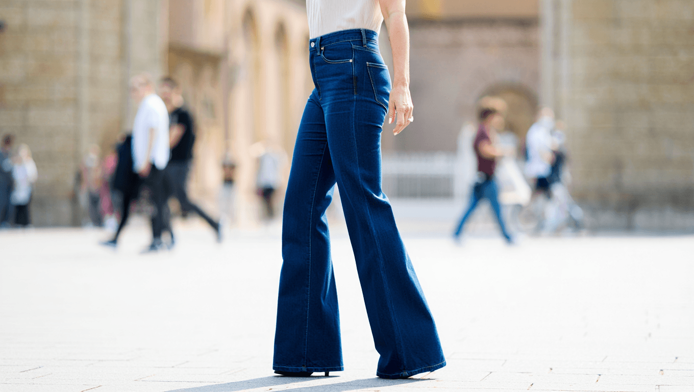 Drew Barrymore’s Retro (but Trendy!) Flare Jeans Are from a Taylor Swift-Worn Brand — They Make Legs Look Miles Long