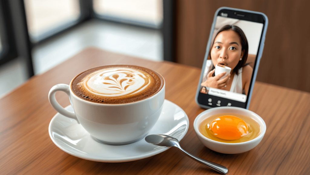 Egg Coffee Is Percolating on TikTok, but May Pose Serious Health Risks