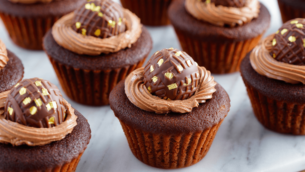 Ferrero Rocher Cupcakes