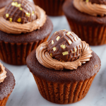 Ferrero Rocher Cupcakes