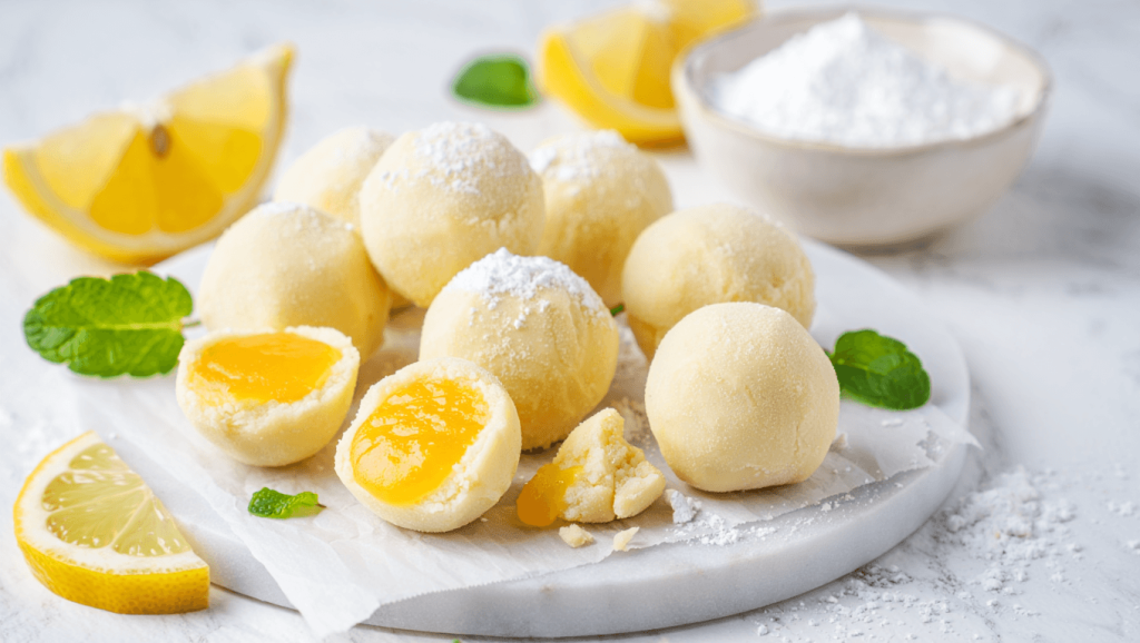 White Chocolate Lemon Truffles