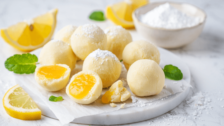 White Chocolate Lemon Truffles