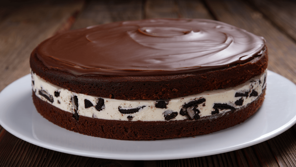 Oreo Cheesecake Chocolate Cake