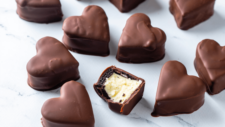 Oreo Truffles Valentine’s Hearts
