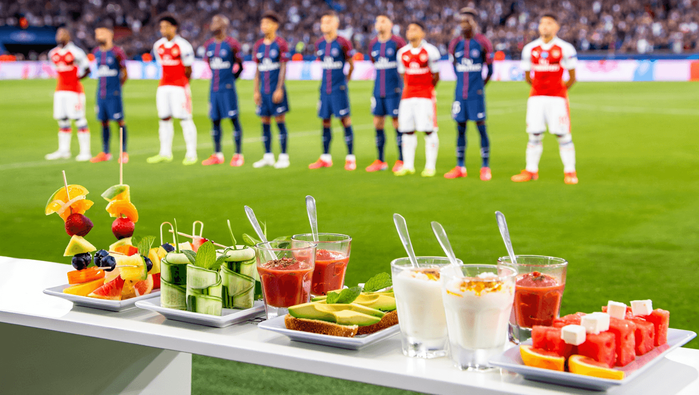 Finale PSG - Arsenal : 7 recettes d’apéro ultra-fraîches prêtes en 10 minutes pour affronter la chaleur et et la tension du match !