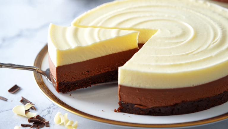 Triple Chocolate Mousse Cake Recipe